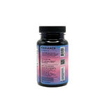 Bottle of Seek® Radiance from the side women's hormone balance supplement.