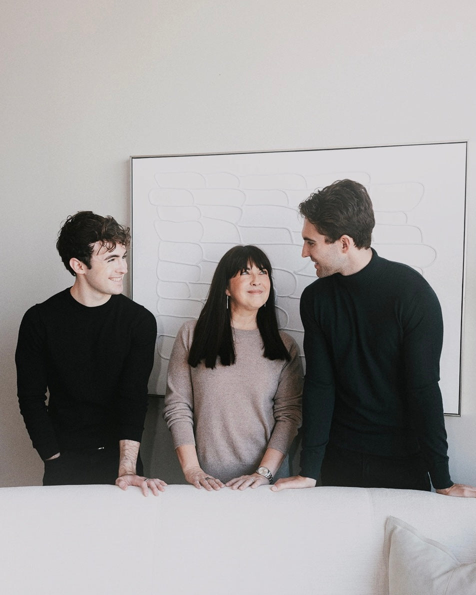 The founders of Seek® Mold Free Coffee with their mom Karen 